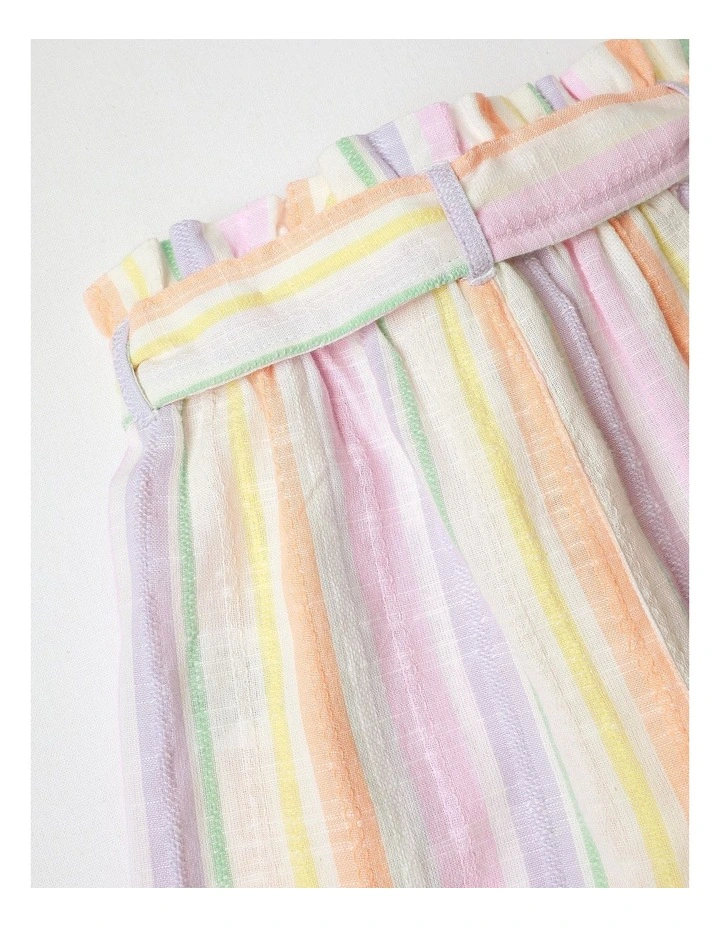 Paperbag Shorts in Rainbow image 4
