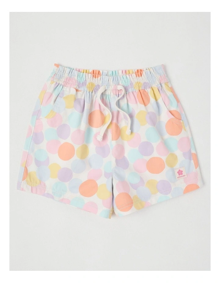 Essentials Woven Short in Large Spots/Multi image 1