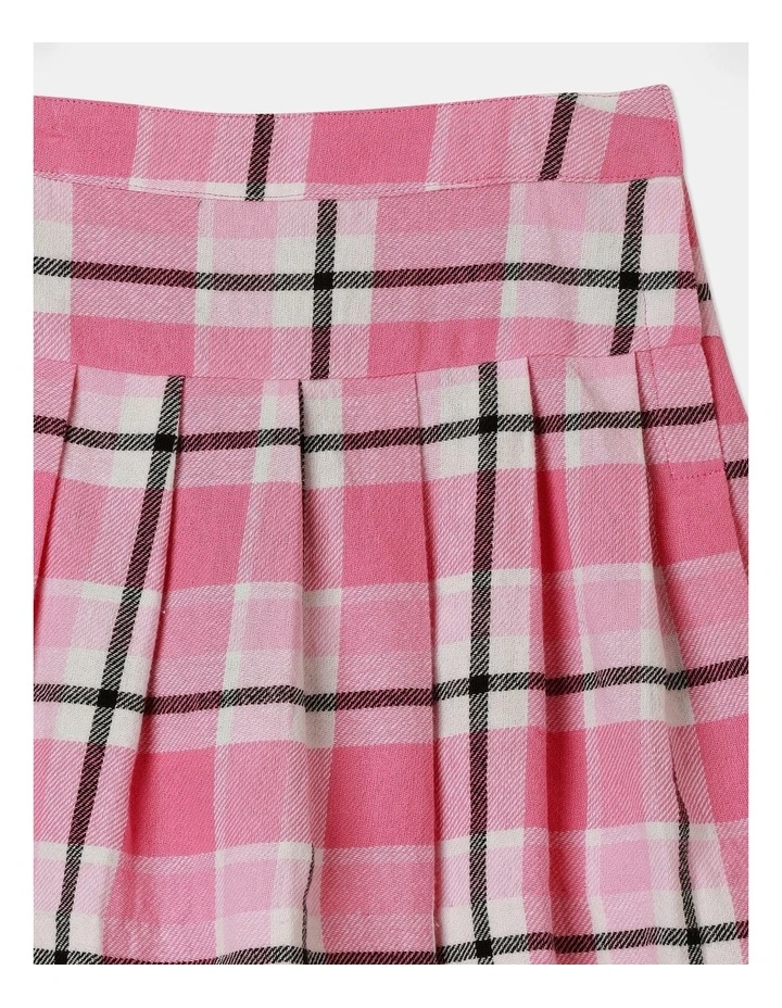 Baby pink pleated tennis skirt clearance