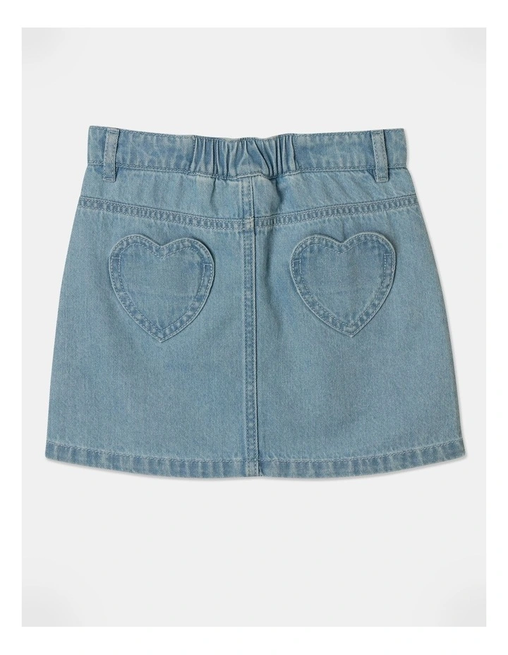 andmary Heart hip denim skirt ハートヒップデニム（ANDMARY