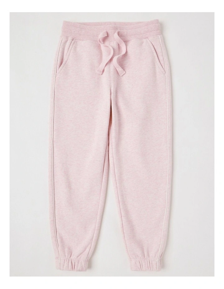 Essentials Trackpant in Light Pink Marle image 1