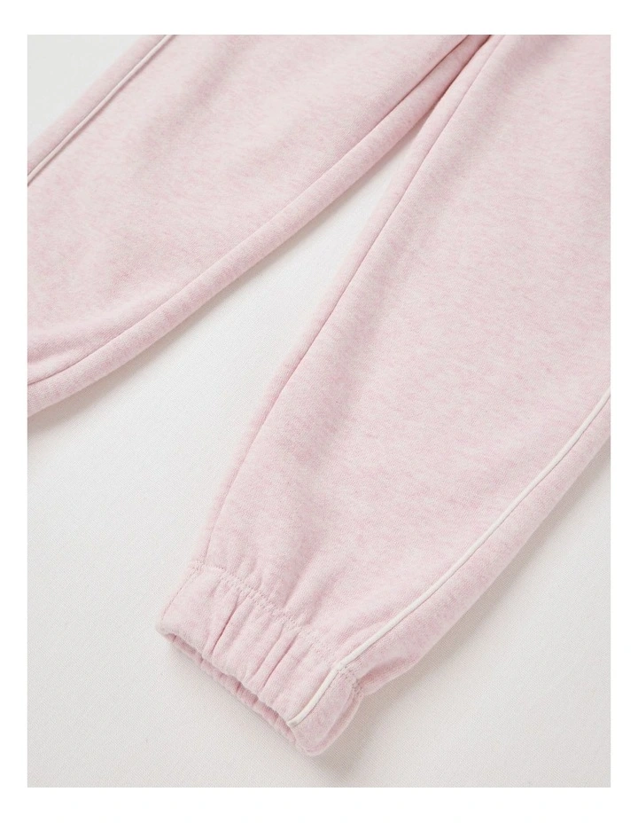 Essentials Trackpant in Light Pink Marle image 4