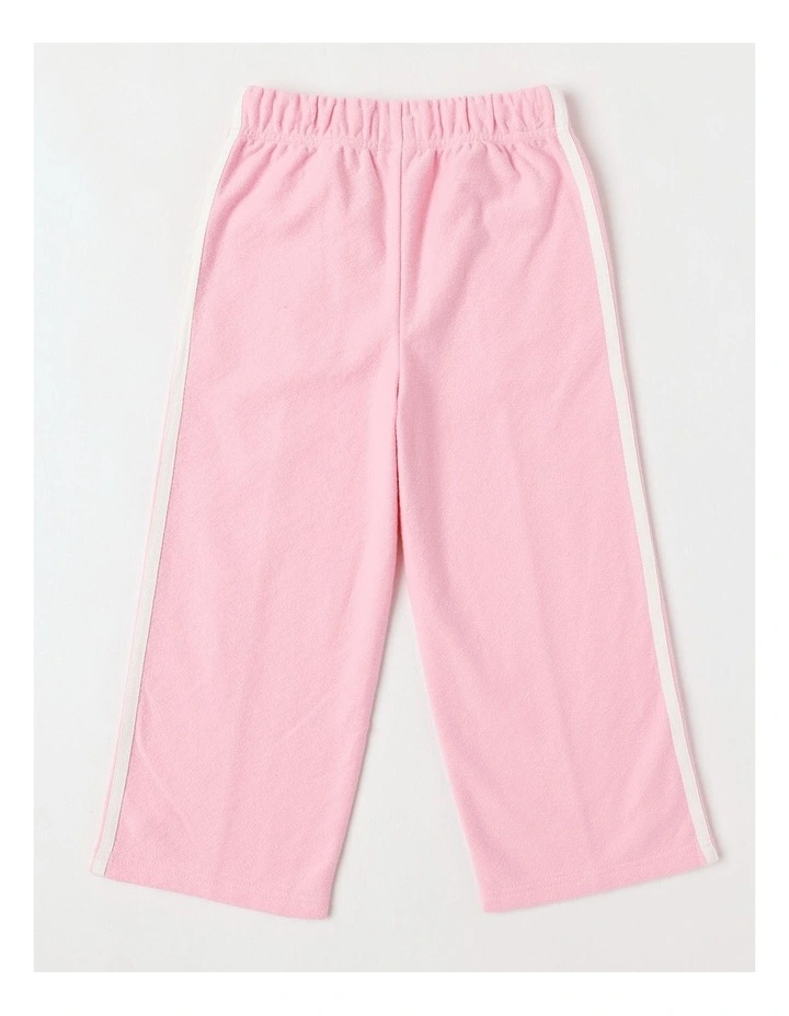 Wide Leg Trackpant in Pink image 3
