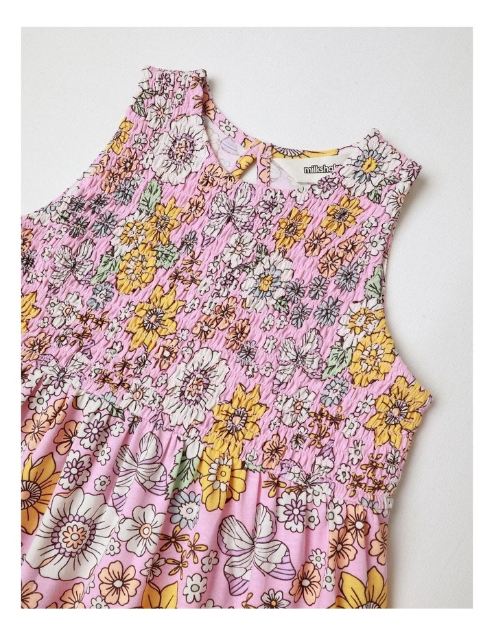 Babydoll Dress in Pink image 2