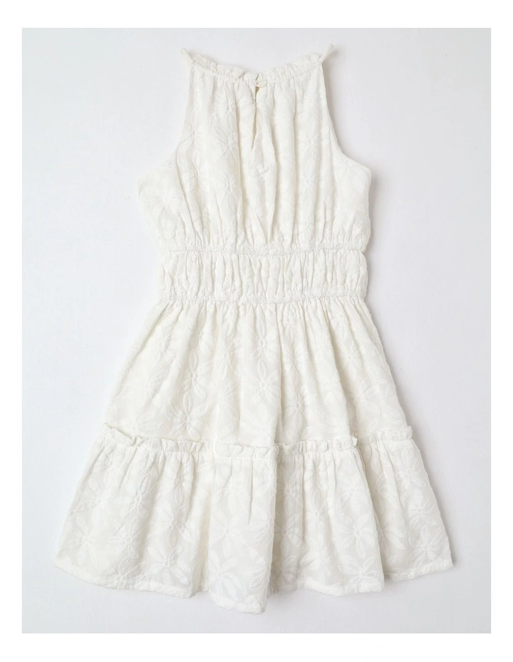 Broderie Top in White image 3