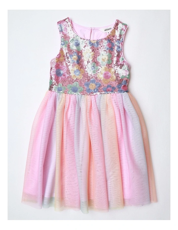 Tutu Dress in Rainbow image 1
