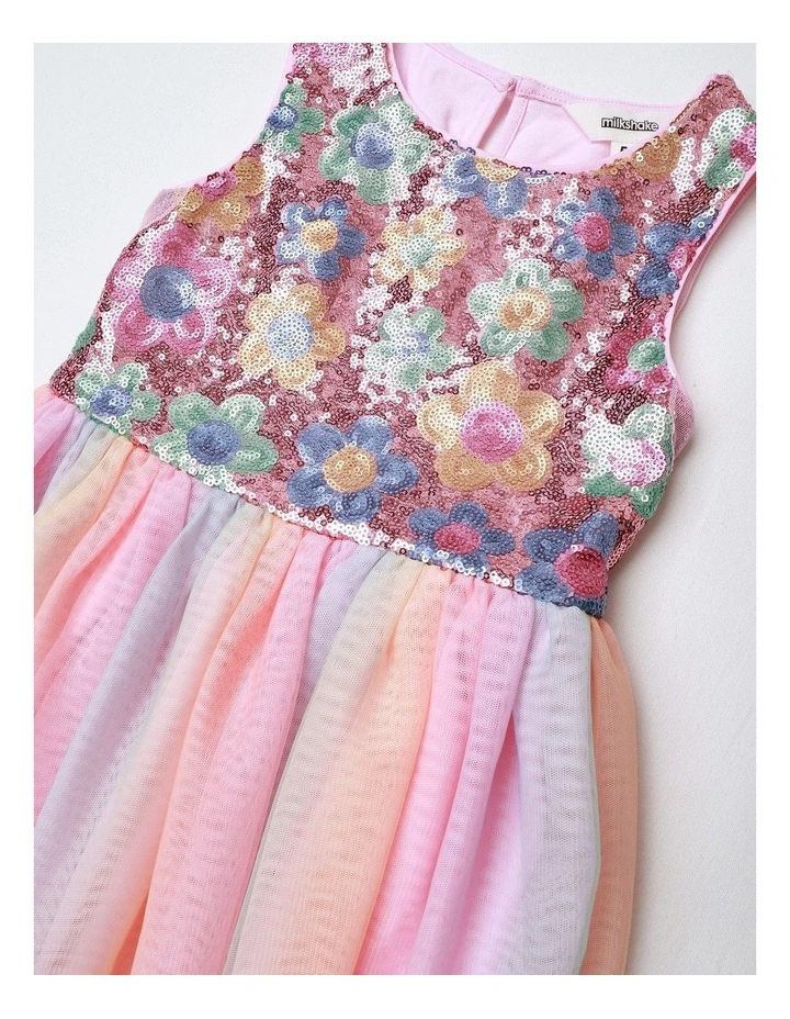 Tutu Dress in Rainbow image 2