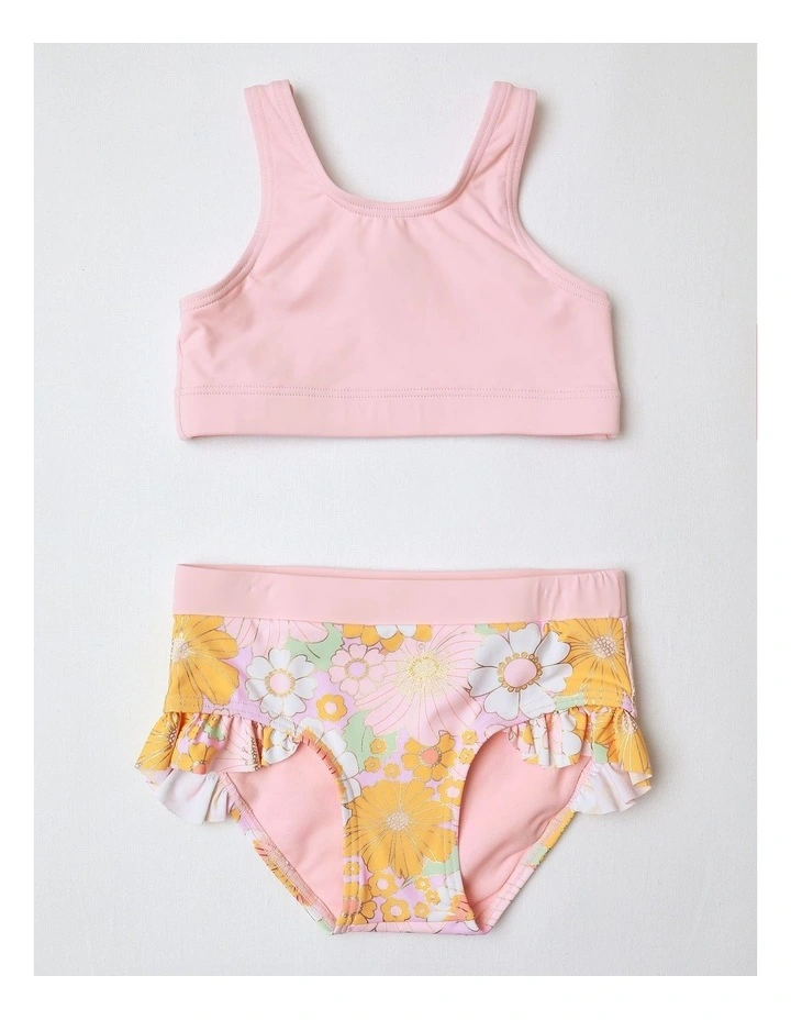 3 Piece Swim Set in Pink image 2