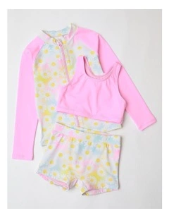 3 Piece Swimset in Pink