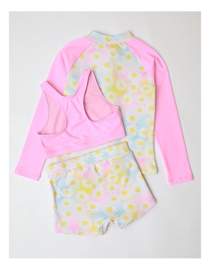 3 Piece Swimset in Pink image 3