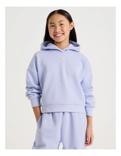 Sunday Club Super Luxe Oversized Hoodie in Lilac