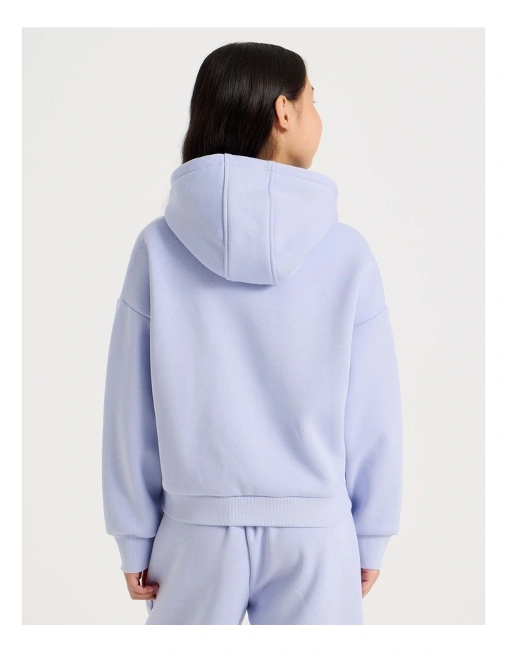 Sunday Club Super Luxe Oversized Hoodie in Lilac image 5