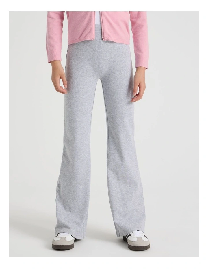 Flare Legging in Grey Marle image 2