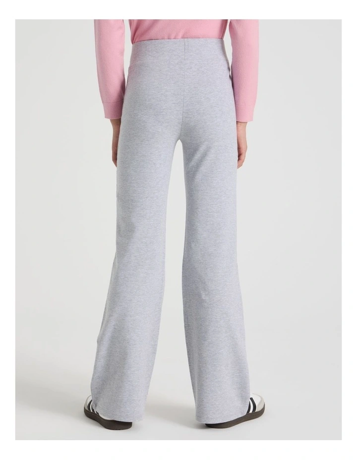 Flare Legging in Grey Marle image 3