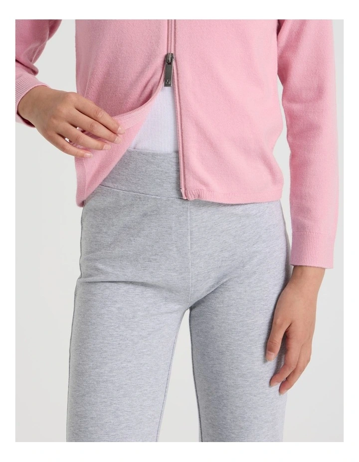 Flare Legging in Grey Marle image 4