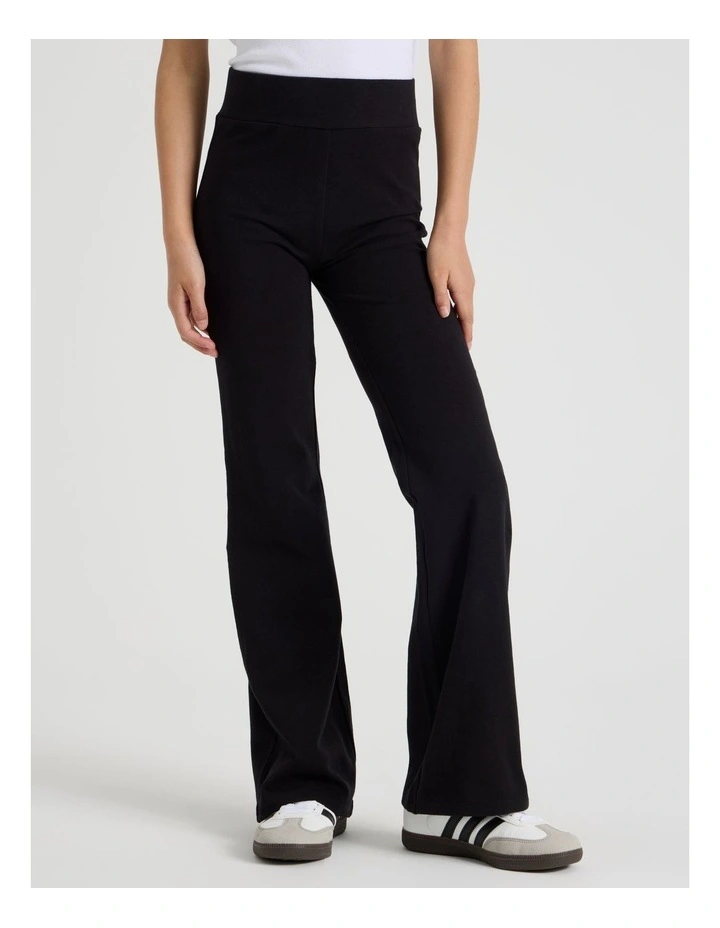 Flare Legging in Black image 1