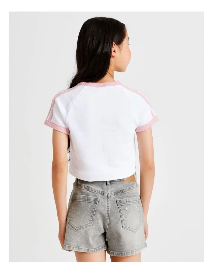 Olivia Denim Short in Grey image 5