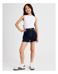 Olivia Denim Short in Indigo