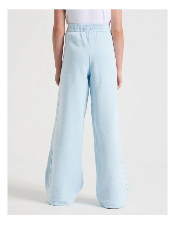 Sunday Club Straight Leg Trackpants in Blue image 4