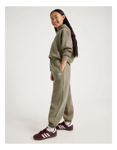 Sunday Club Super Luxe Trackpant in Washed Brown