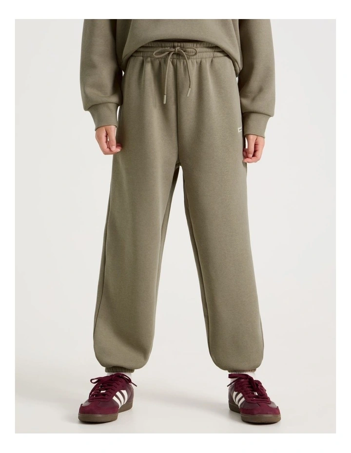 Sunday Club Super Luxe Trackpant in Washed Brown image 2