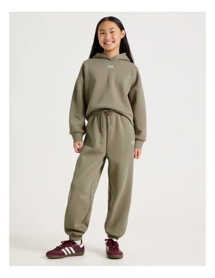 Sunday Club Super Luxe Trackpant in Washed Brown image 3