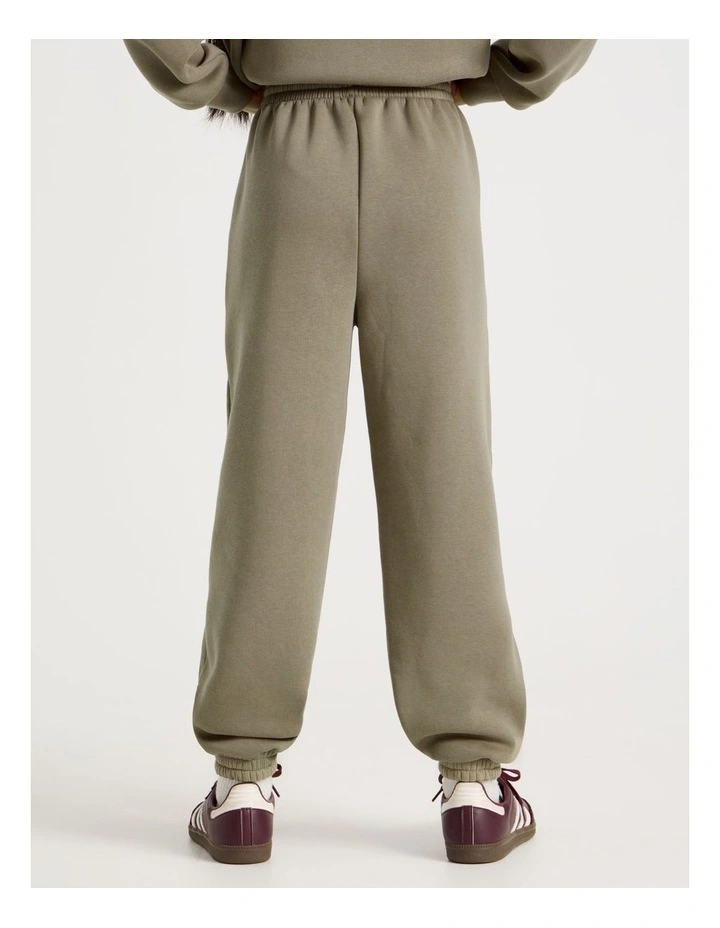 Sunday Club Super Luxe Trackpant in Washed Brown image 5
