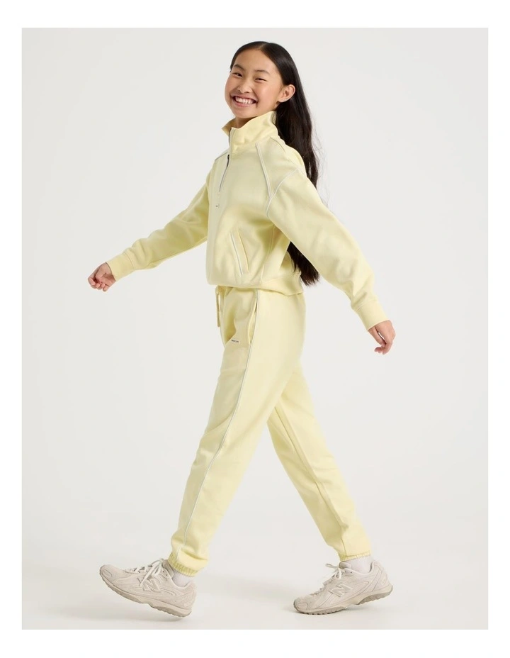 Sunday Club Baggy Trackpant in Lemon image 5
