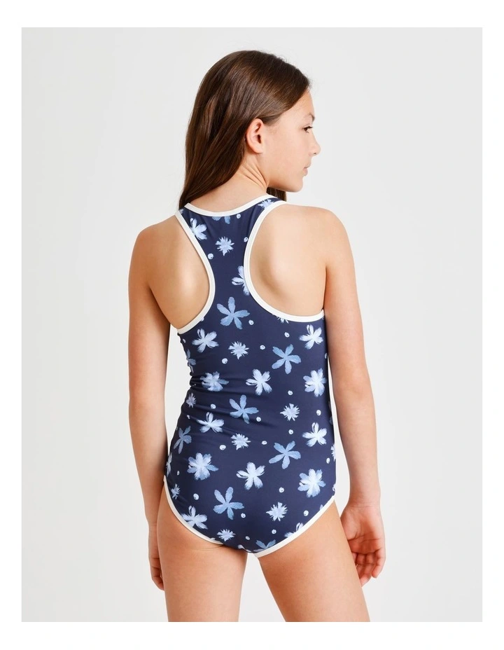 Sleeveless 1/4 Zip Tank in Navy image 5