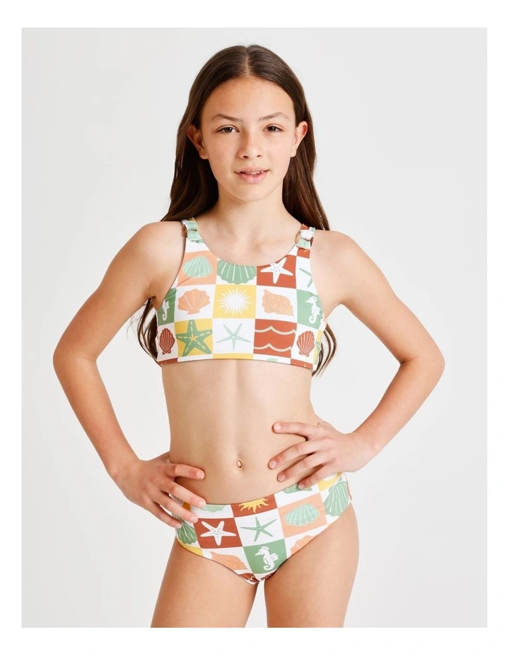 Sleeveless Reversible Bikini in Sage image 1