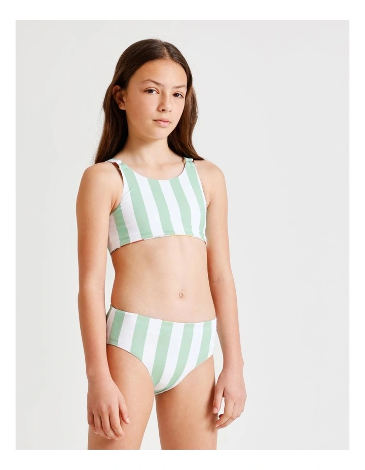 Sleeveless Reversible Bikini in Sage image 6