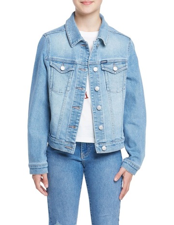 denim parka jacket