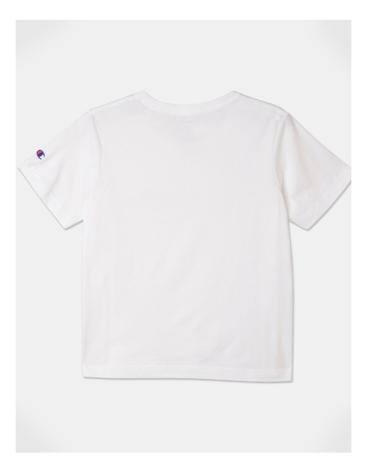 champion plain white tee