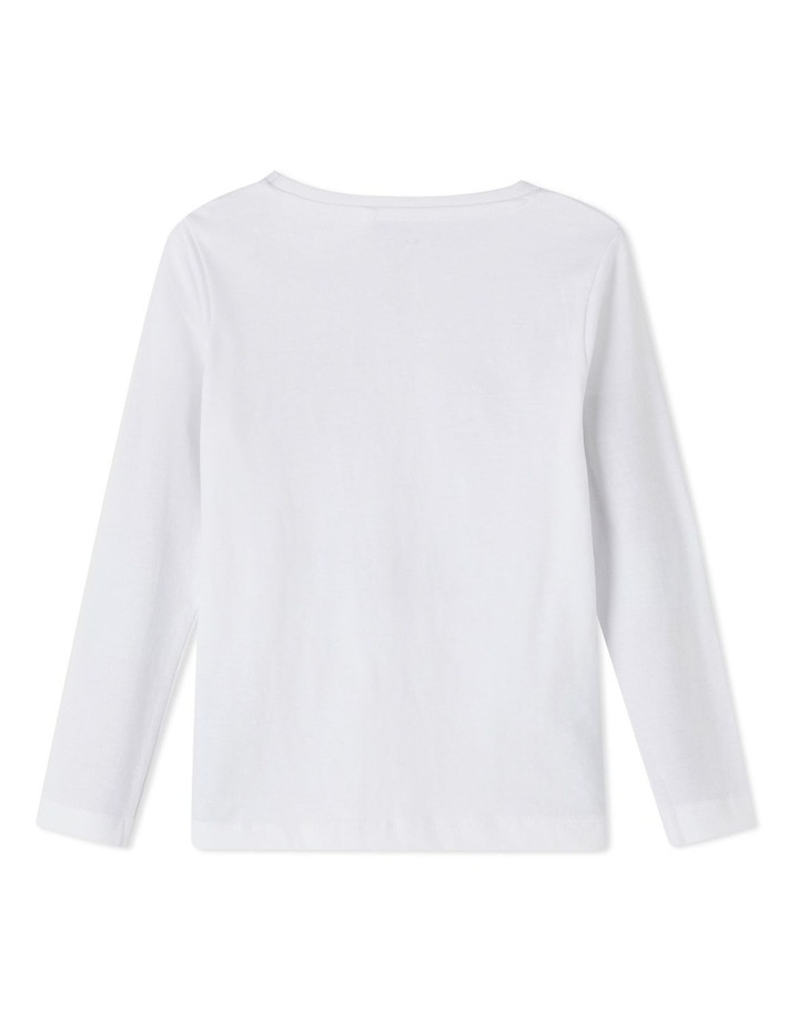 Lonk Long Sleeve Top Bright White 