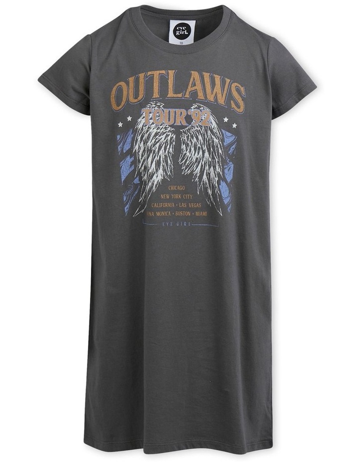 Outlaws Tee Dress In