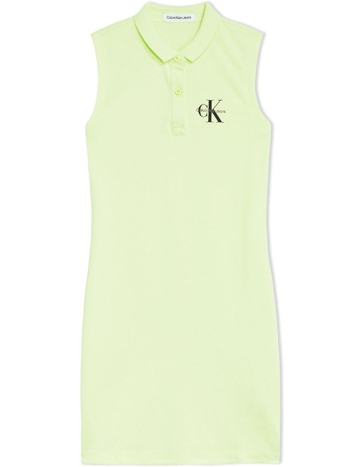 Sleeveless Polo Dress in