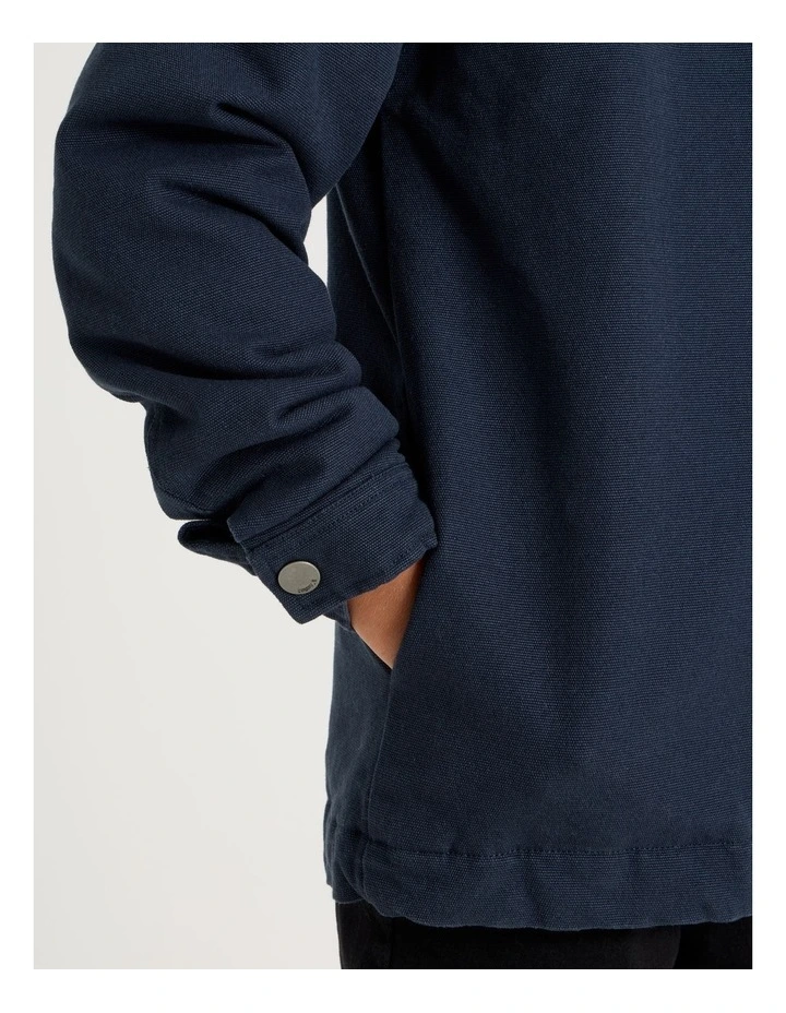 Barn Jacket in Navy image 6