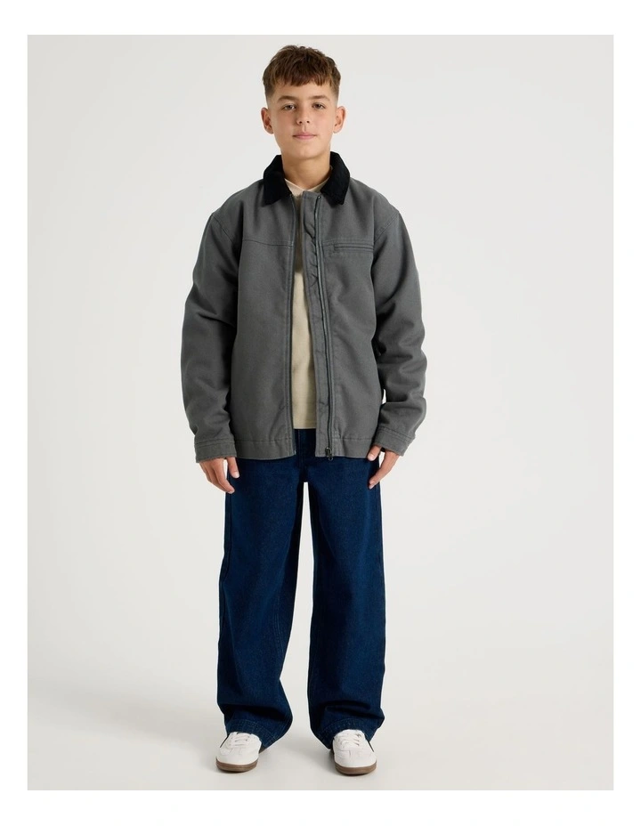 Barn Jacket in Black image 3