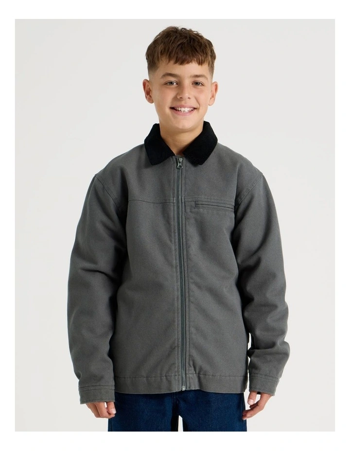 Barn Jacket in Black image 4