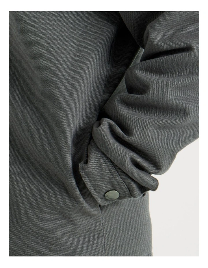 Barn Jacket in Black image 5