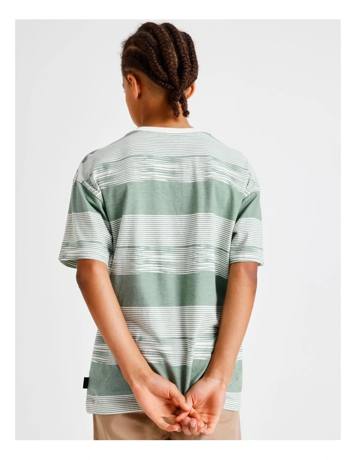 All Over Print Tee in Green image 6