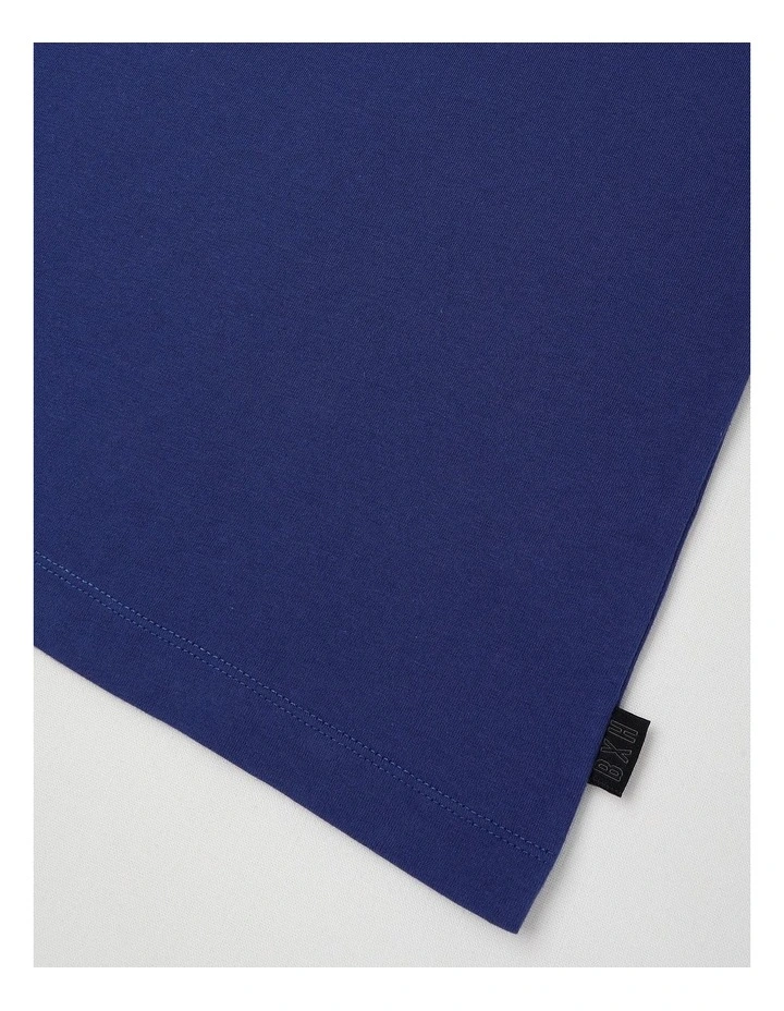 Short Sleeve Chainsticth Tee in Navy image 4