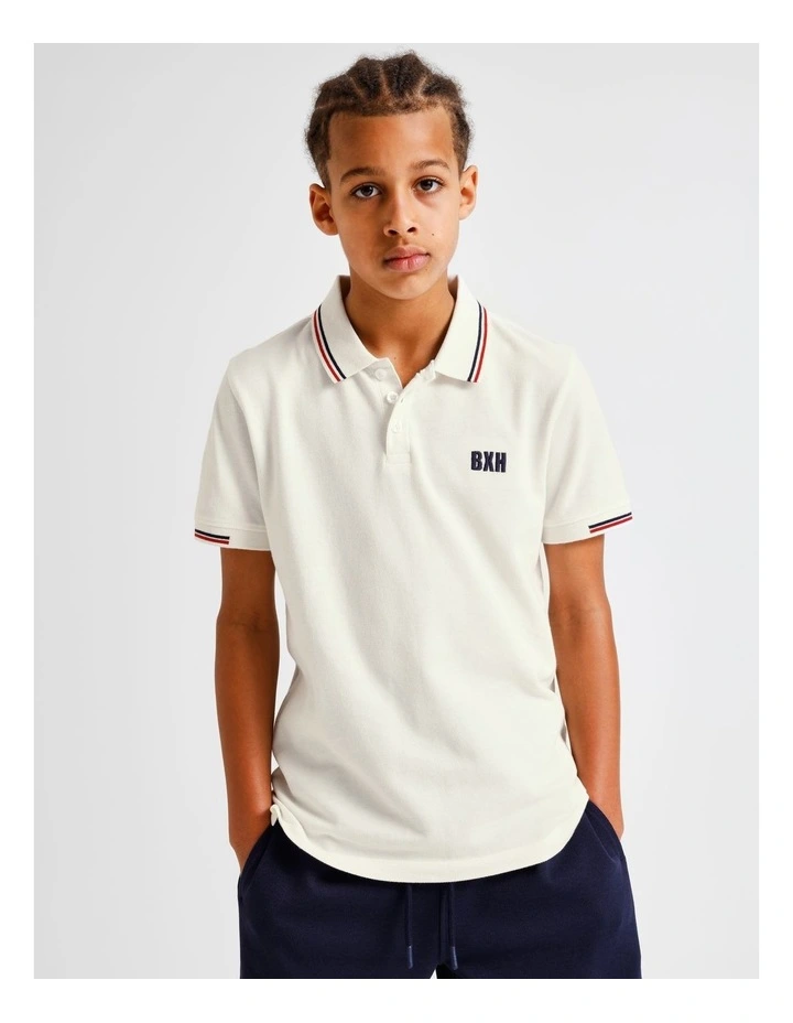Polo Shirt in White image 1
