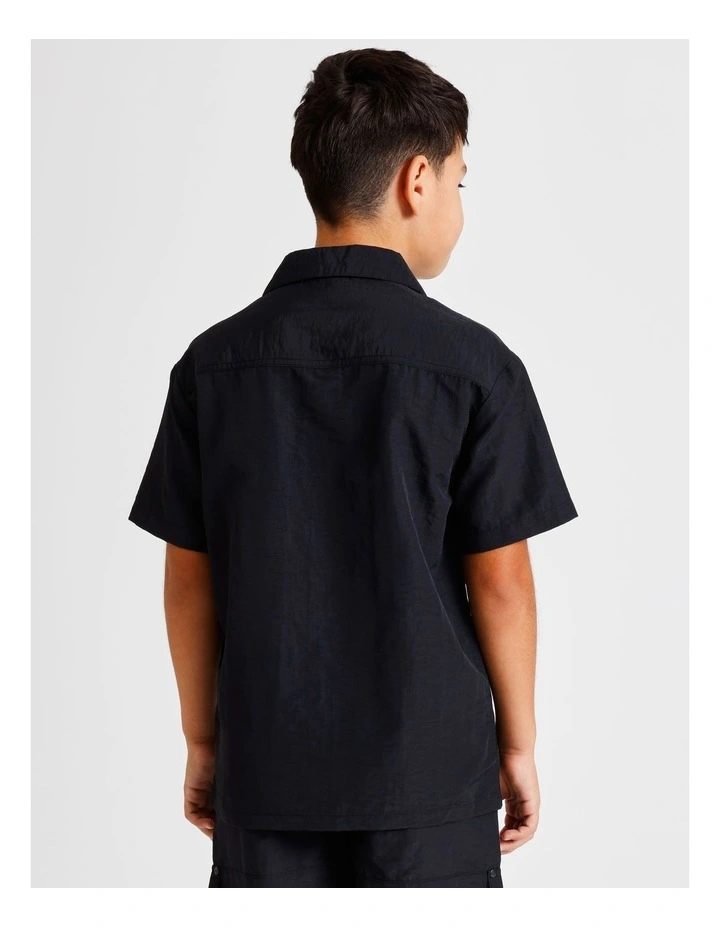 Utility Shirt in Black image 5