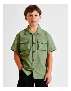 Utility Shirt in Khaki