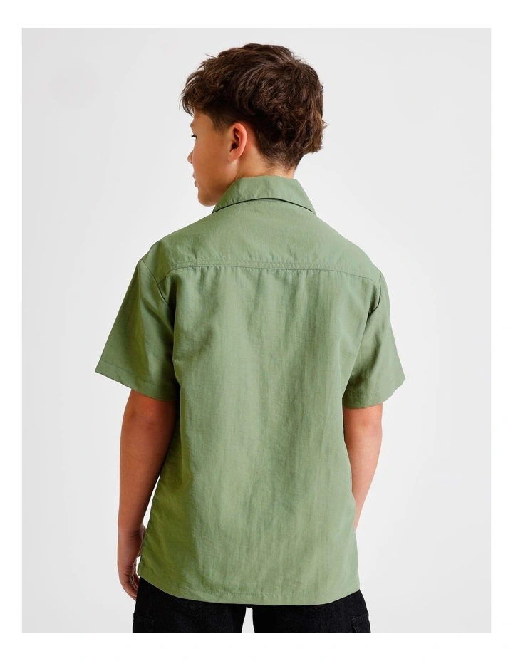 Utility Shirt in Khaki image 4