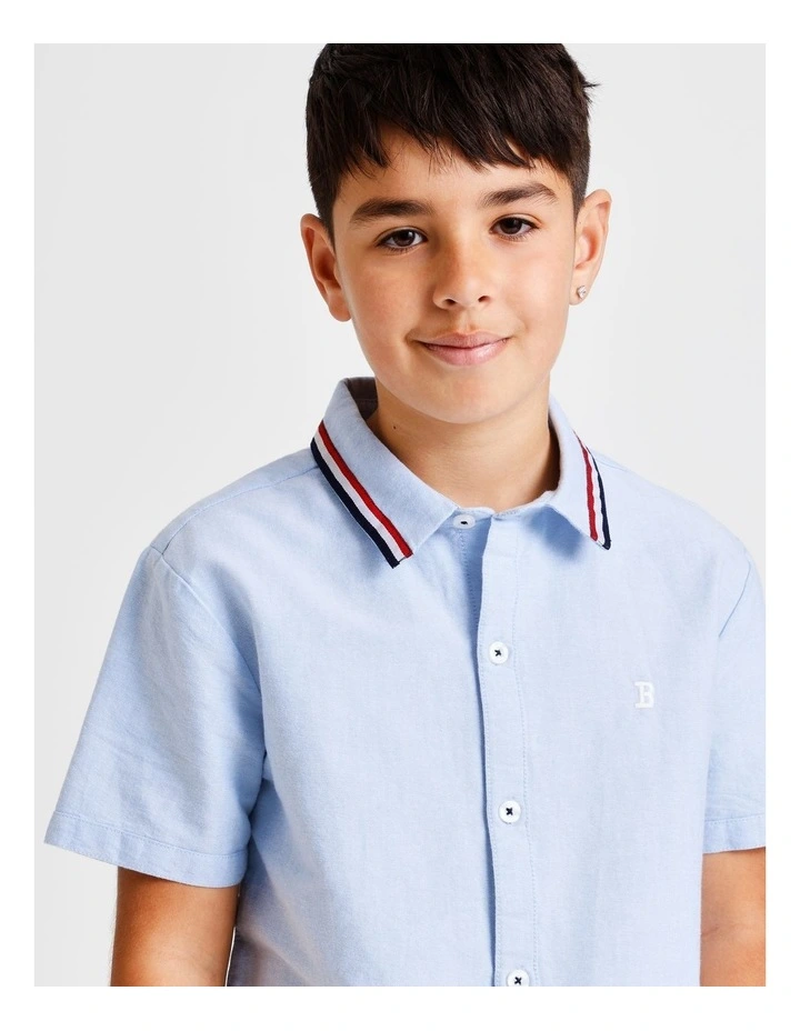 Oxford Shirt in Blue image 3
