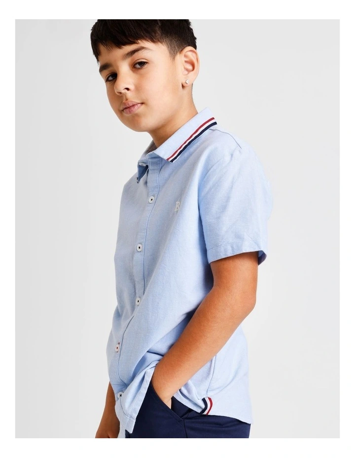 Oxford Shirt in Blue image 4