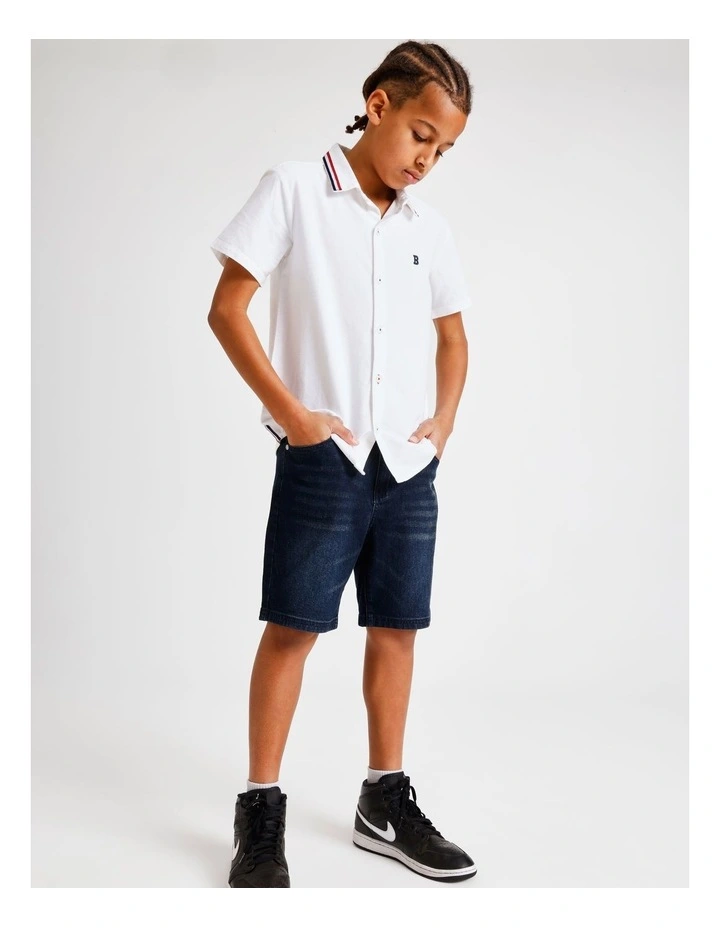 Oxford Shirt in White image 2