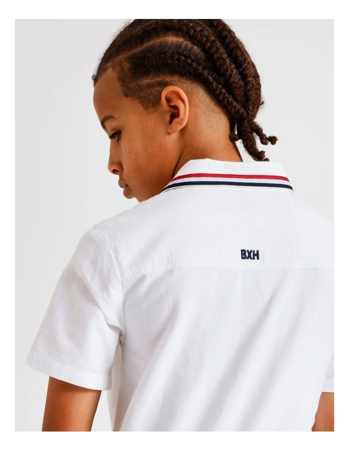 Oxford Shirt in White image 5